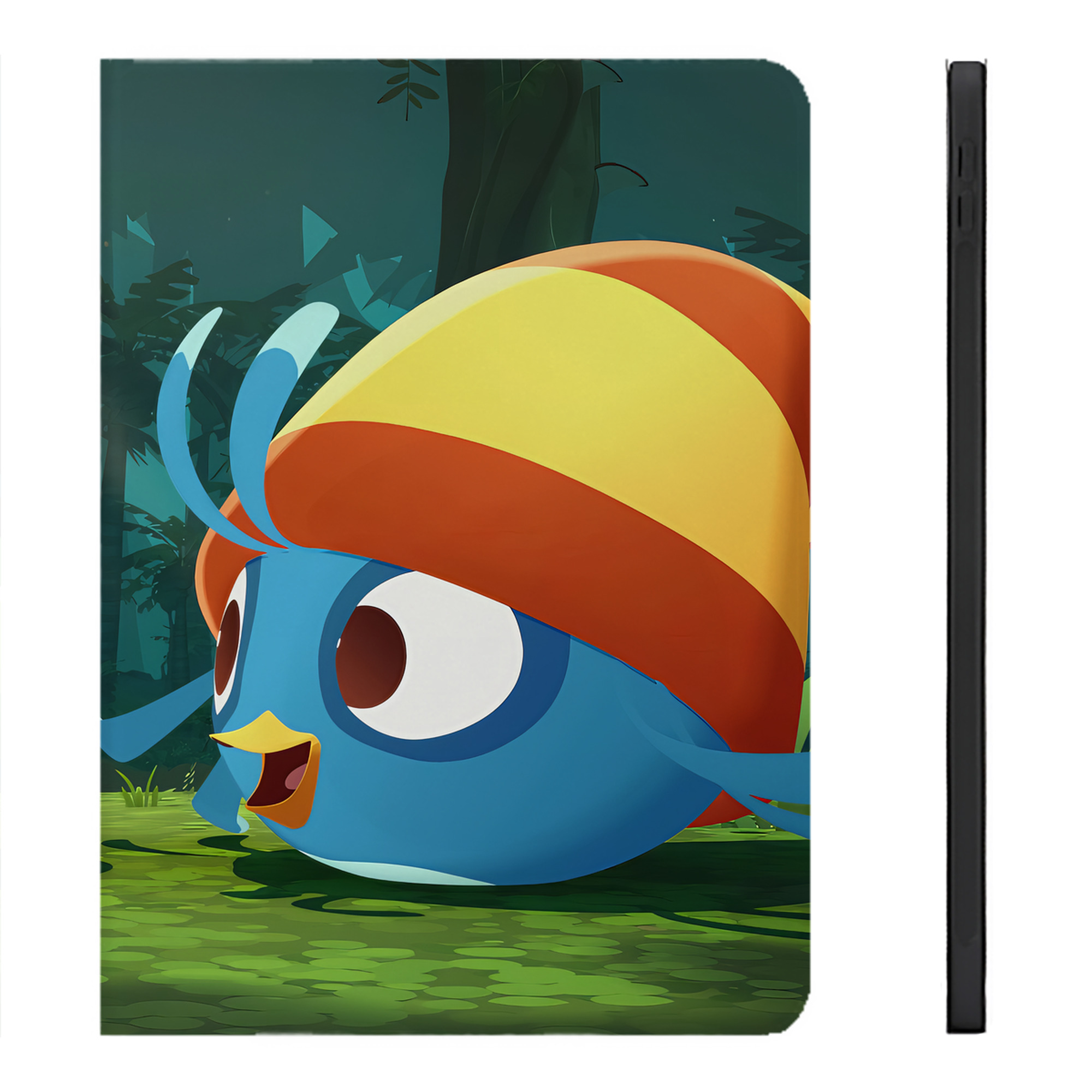 （画像用） Angry Birds アングリーバード IPadケース ペンホルダー付き ブックスタイルデザイン